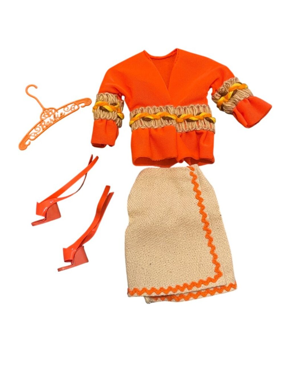 Vintage Barbie Peasant Pleasant #3482 Fashion Set Outfit